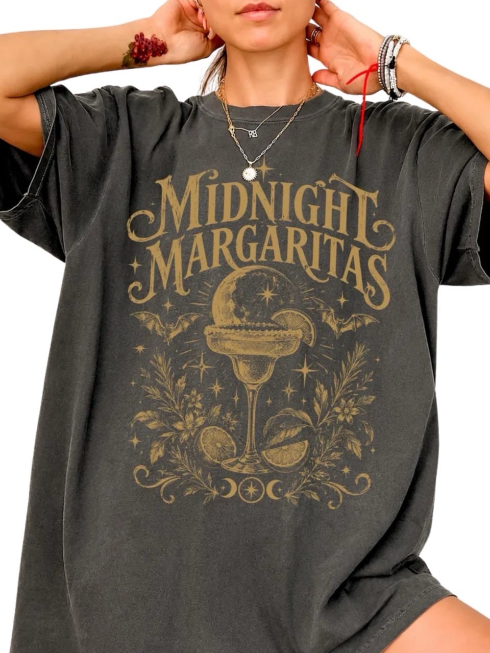 Comfort Colors Pepper Midnight Margaritas Graphic Tee